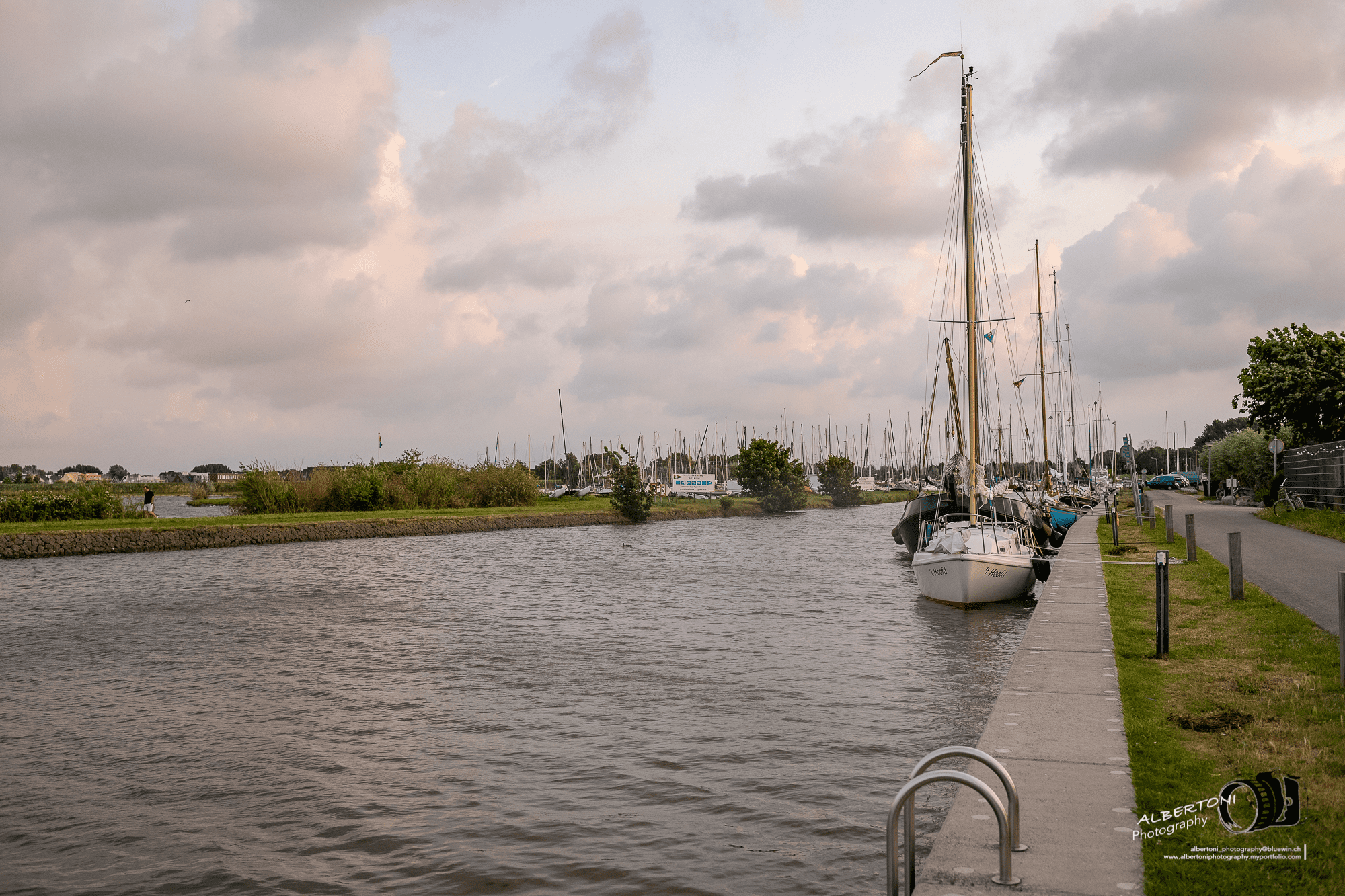 Olanda, Netherland, Edam-Volendam, sunset