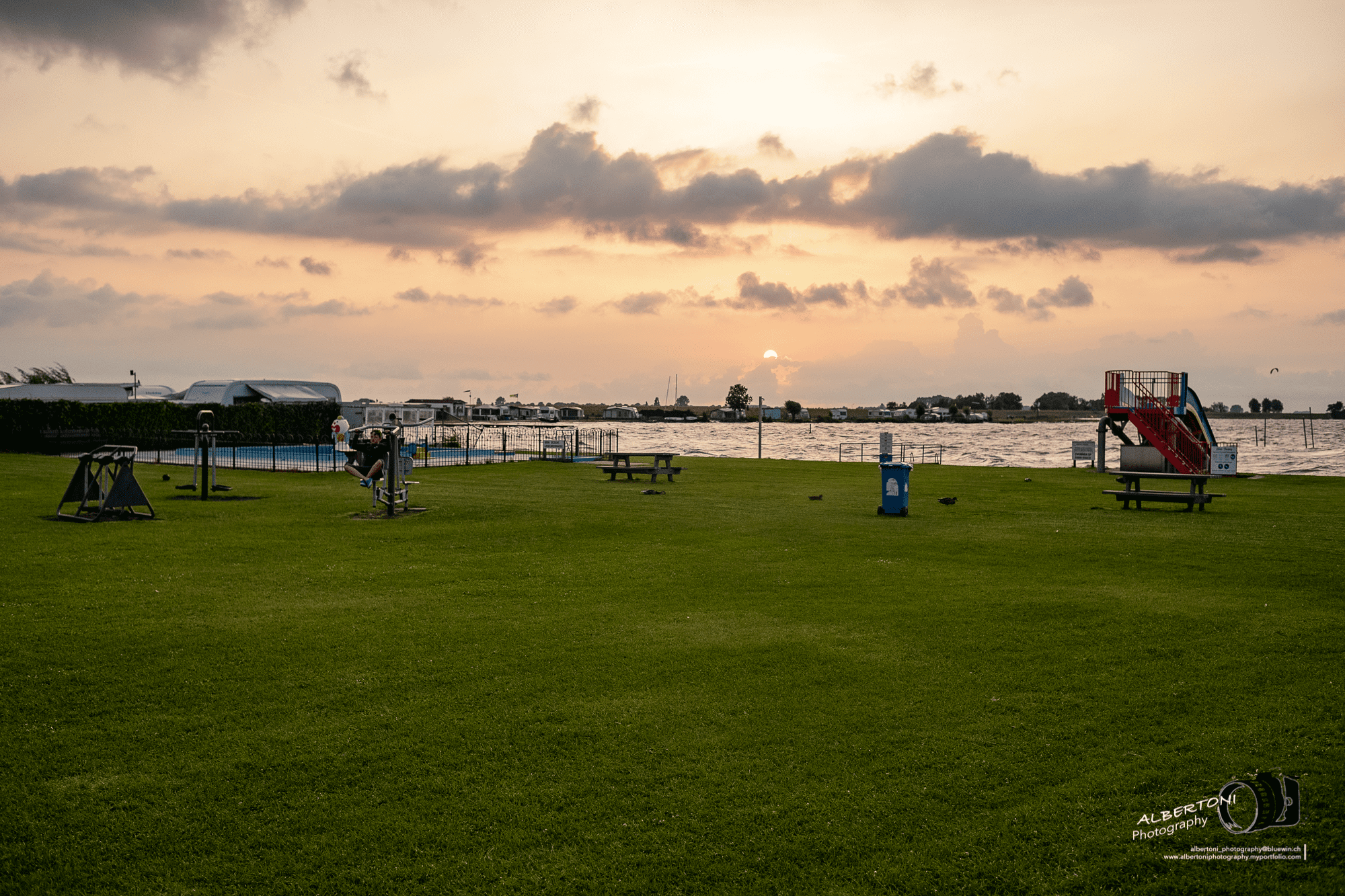 Olanda, Netherland, Edam-Volendam, sunset