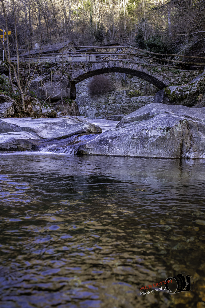 Via dei Mulini, Calezzo, Centovalli, Ticino, Svizzera
