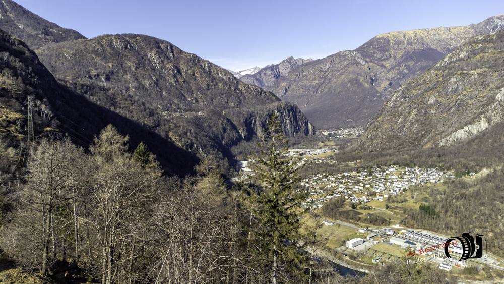Valle Maggia, panoramica ,Ticino, Svizzera