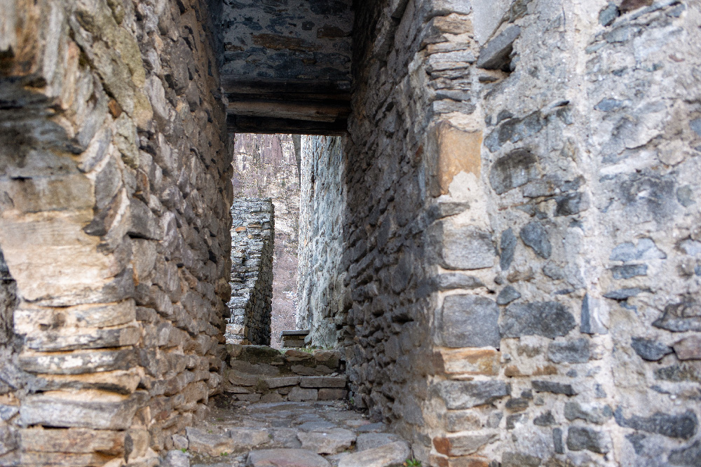 Giornico, chiesa di San Nicolao, Ticino, Svizzera, Val Leventina
