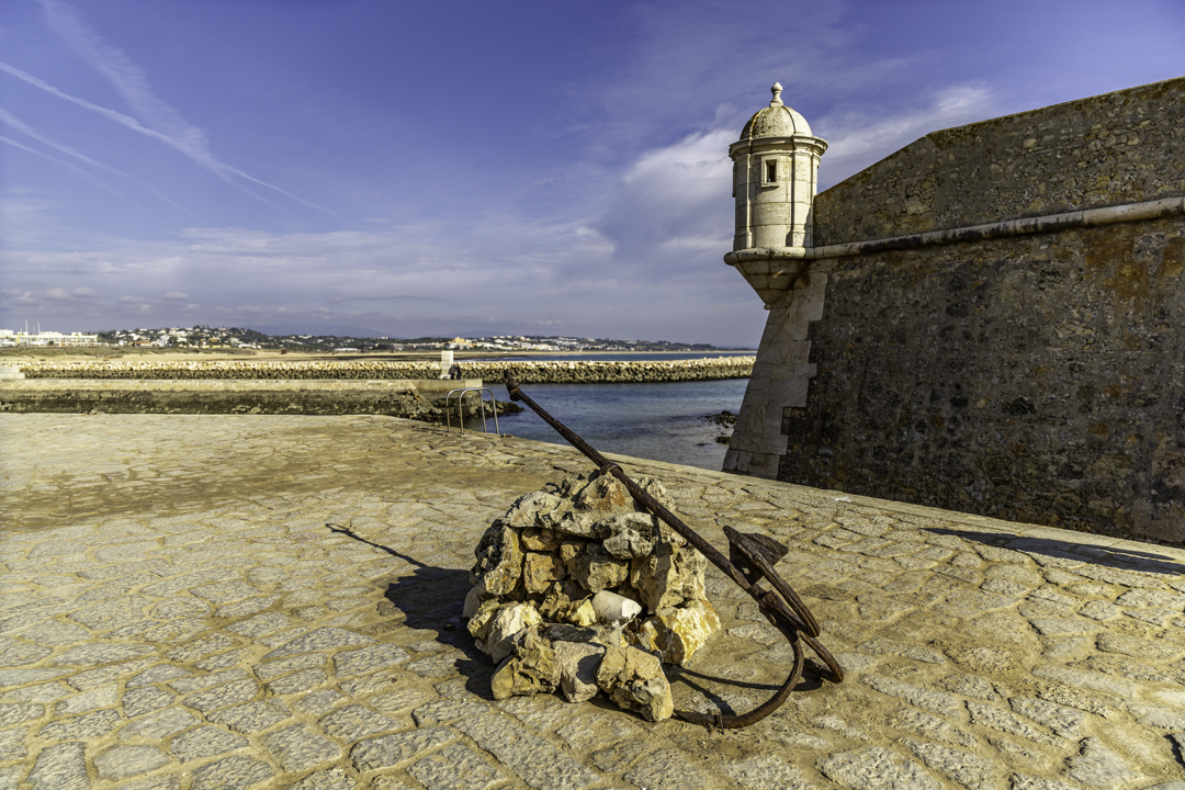Lagos, Paseo Maritimo, Fortaleza de Lagos, Algarve, Portogallo