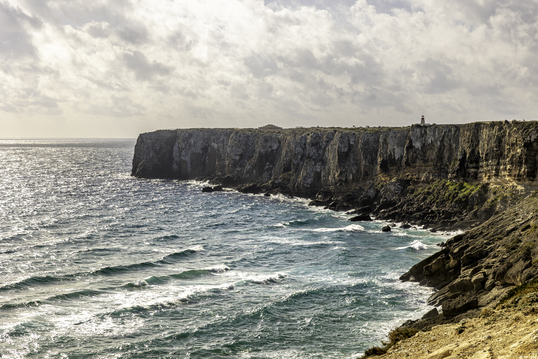 Scogliera di Sagres, Farol da Vila de Sagres, Sagres, Punta de Sagres, Portugal